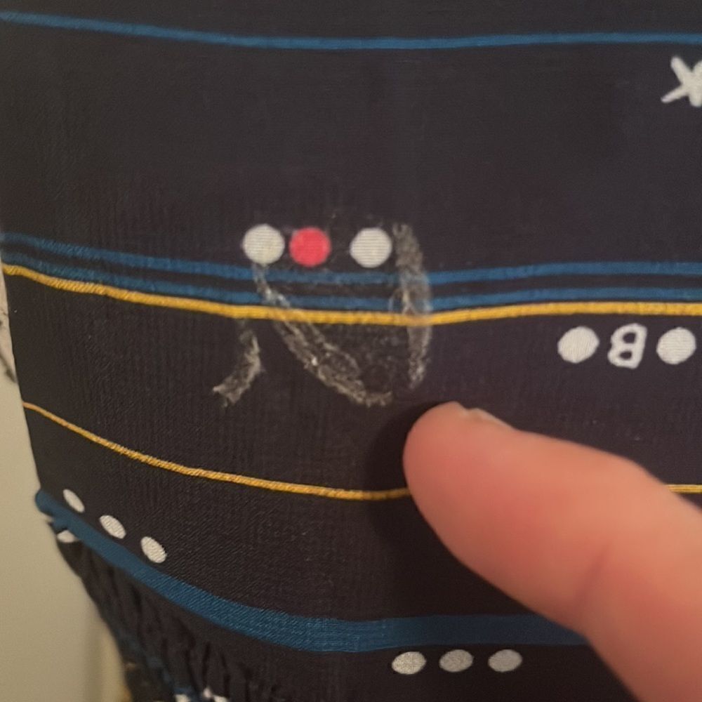 ModCloth Blue Alphabet Print Dress - Picture 10 of 16